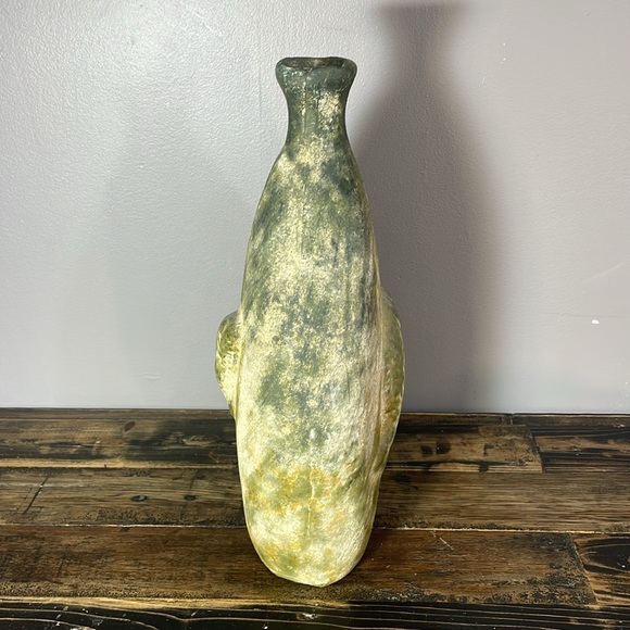 Large fish vase! Very cool for the fishing enthusiast in your life! Metal - Picture 3 of 12